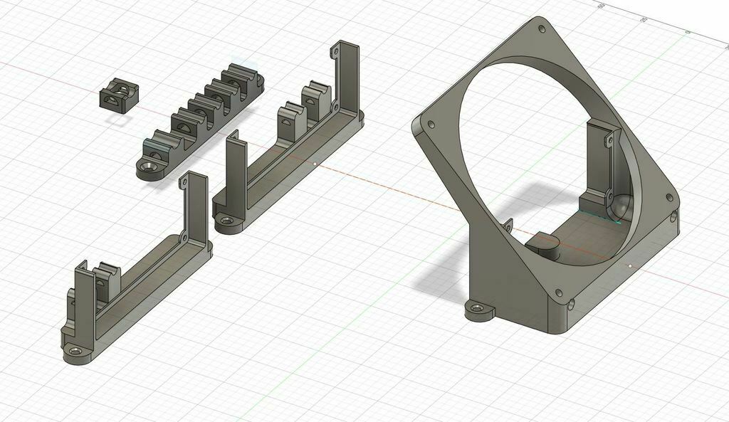 Fichier 3D gratuit GMI600 MicroInverter Fan MOD・Plan pour imprimante 3D ...