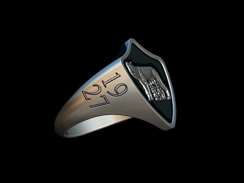 Файл 3D AS Roma vintage ring・3D-печатная модель для загрузки・Cults