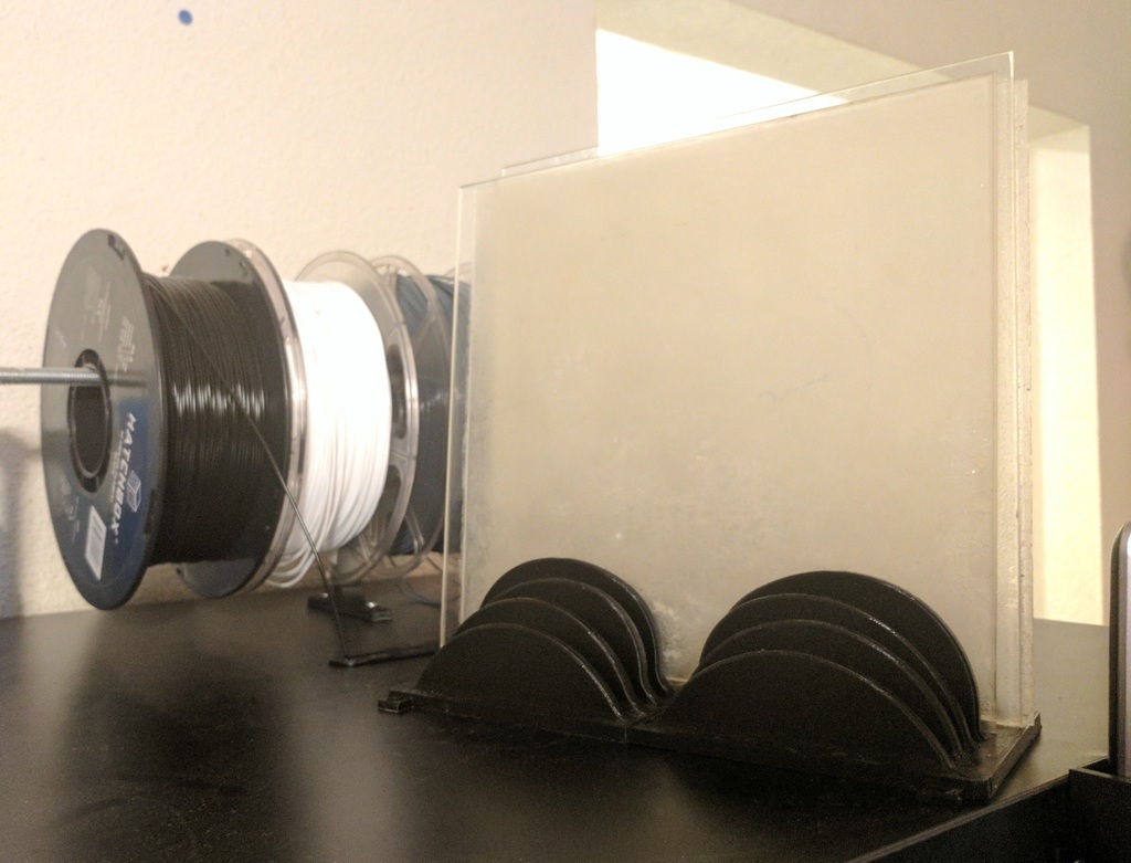 Free 3D file Glass print bed hot plate stand 200x200 🛏️・3D printing