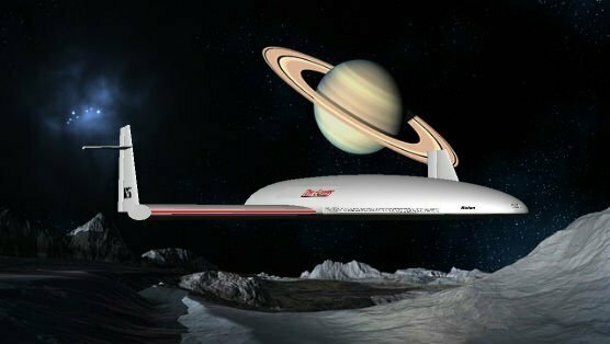 Free 3D file Sci-Fi Whimsy: Rutan design based space shuttle・Template ...