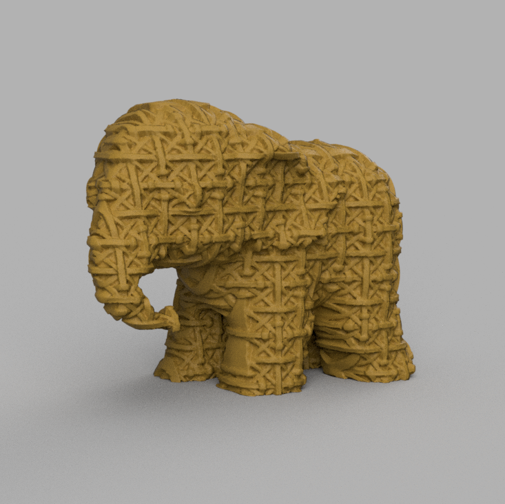 Free STL file Elephantă»3D printer design to downloadă»Cults