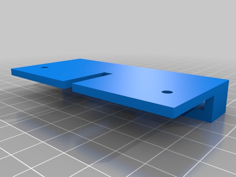 Raspberry Case Wall Mount Box 3D model
