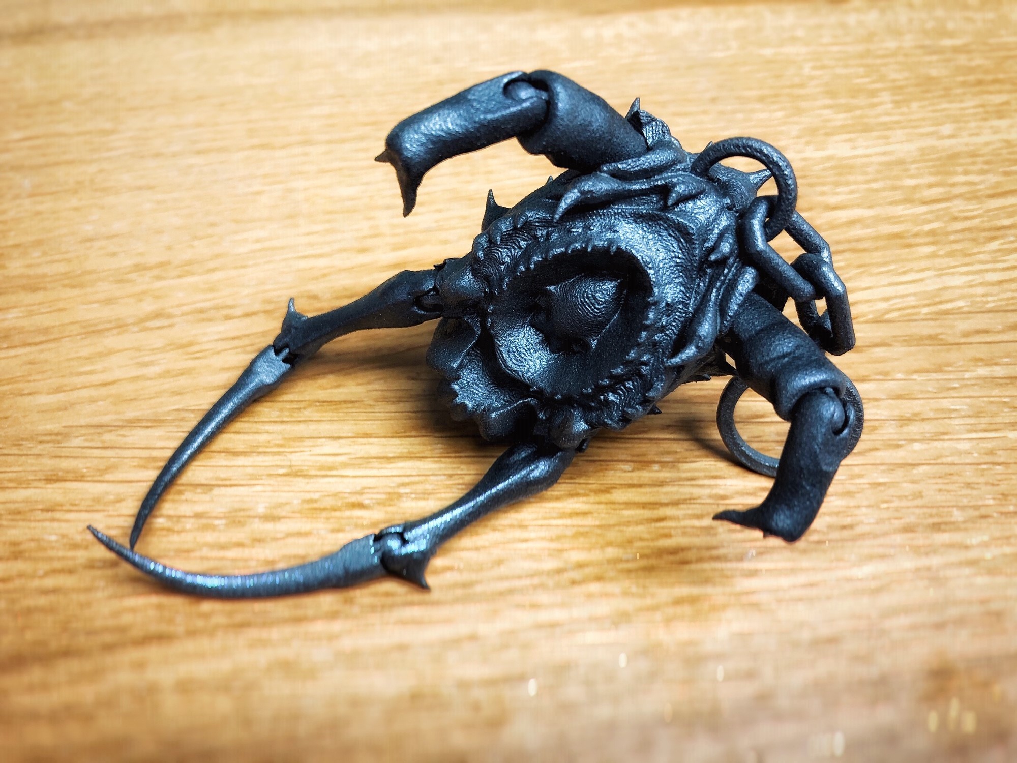 Free STL file Half-Life Alyx Armored Headcrab Articulated Keyring 🗝️ ...