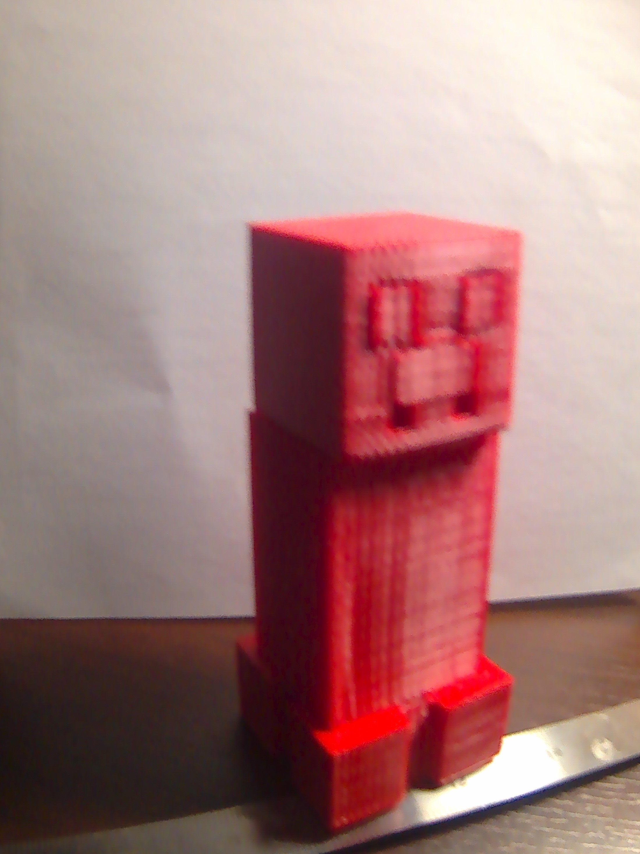 Fichier STL gratuit creeper minecraft・Modèle à télécharger et à imprimer en 3D・Cults