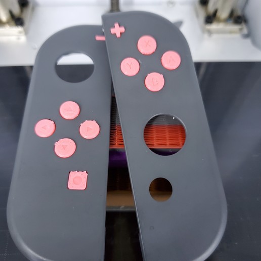 Download STL file Nintendo Switch Replacement Joycon Buttons • 3D