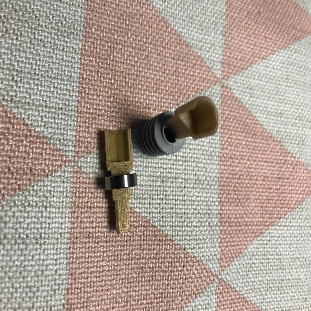 Fichier STL gratuit LEGO gear flex shaft extruder (24T Gear) ⚙️・Modèle