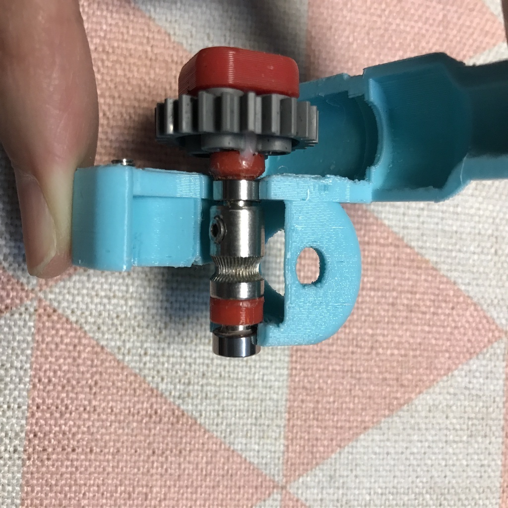 Free STL file LEGO gear flex shaft extruder (24T Gear) ⚙️・3D print