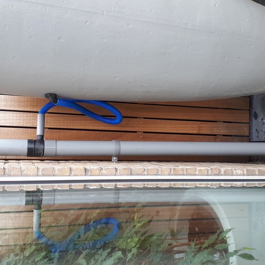 Download STL file Rain barrel diverter + leaves filter + open/close