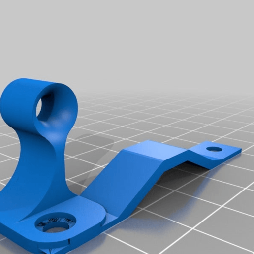 Download free STL file Combined extruder cable holder and filament