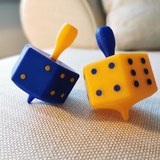 Download free STL file Spinning Dice • 3D printable model ・ Cults