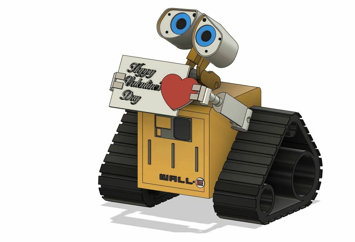 Free STL file Walle・Template to download and 3D print・Cults