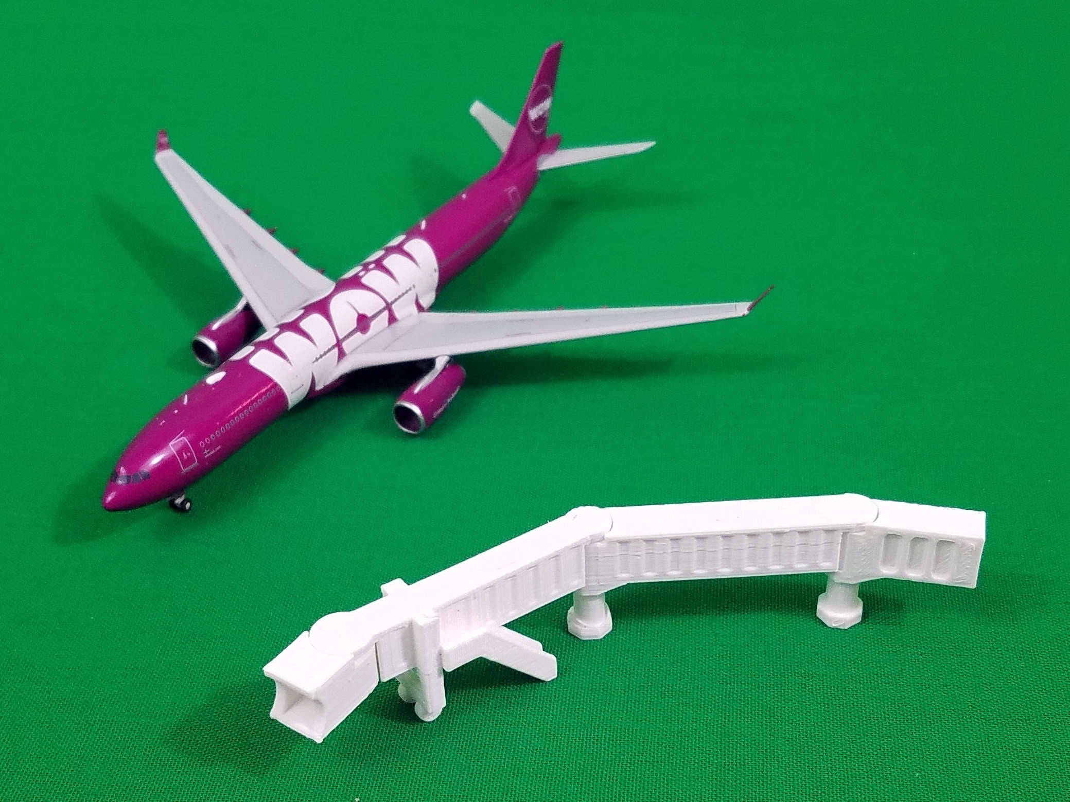 Free STL file Jet Bridge 1:400 Scale 🌉・3D printable design to download ...