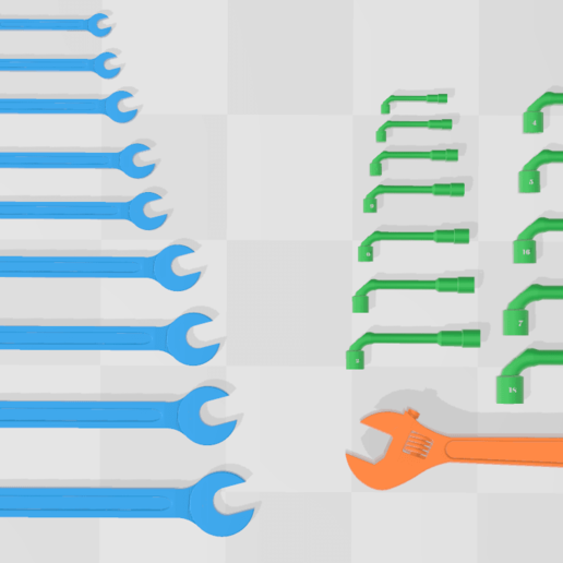 Download STL file tools • 3D printer model ・ Cults
