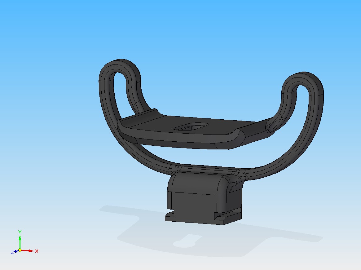 STL file Zoom H1n rycon mount to hot shoe・3D printer model to download