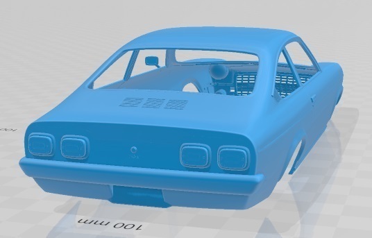 3D file Vega 1971 Printable Body Car・3D printable model to download・Cults