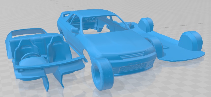 3D file Nissan Skyline R32 GT-R Coupe 1989 Printable Car・3D printing ...