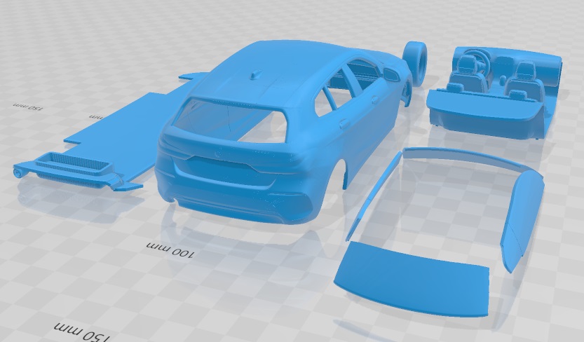 3D file BMW 1 Series F40 2020 Printable Car・3D printer model to ...