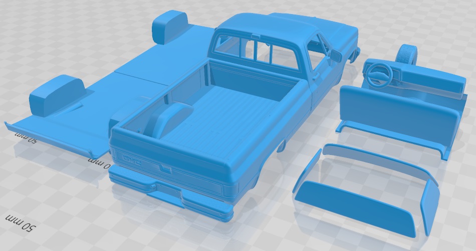 3D file GMC Sierra 1985 Printable Car 🚗・3D printable design to download ...