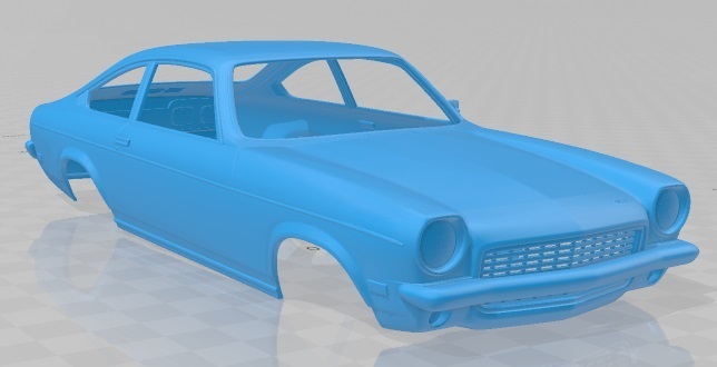 3D file Vega 1971 Printable Body Car・3D printable model to download・Cults