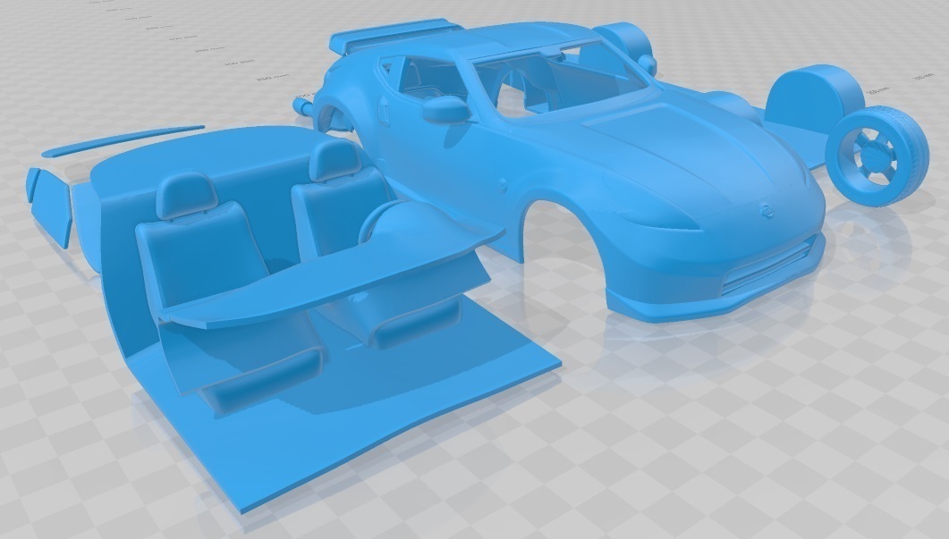 3D file Nissan 370Z Nismo 2009 Printable Car・Model to download and 3D ...