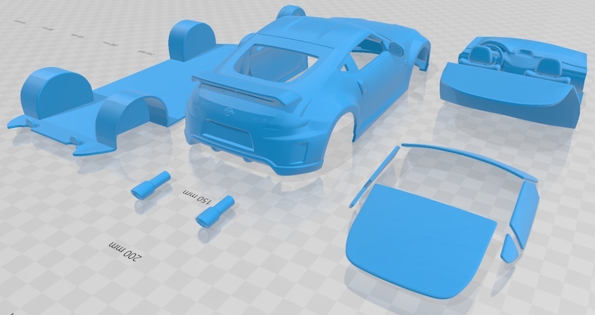 3D file Nissan 370Z Nismo 2009 Printable Car・Model to download and 3D ...