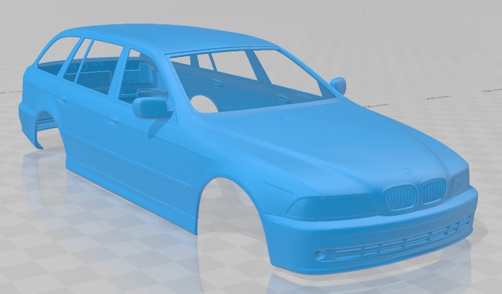 3D file BMW 5 Series Touring 1999 Printable Body Car・Model to download ...