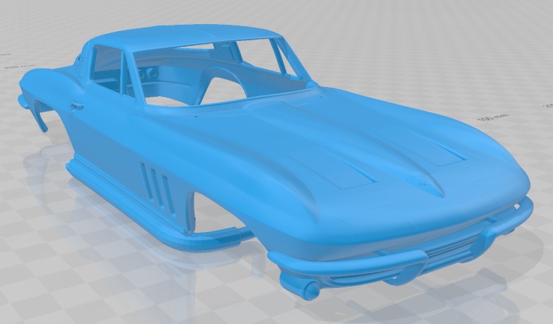 B41 1:43 KIT DE DÉMARRAGE CHEVROLET CORVETTE STING-RAY 1963