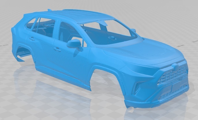 STL file Toyota RAV4 LE 2019 Printable Body Car・3D printer model to ...