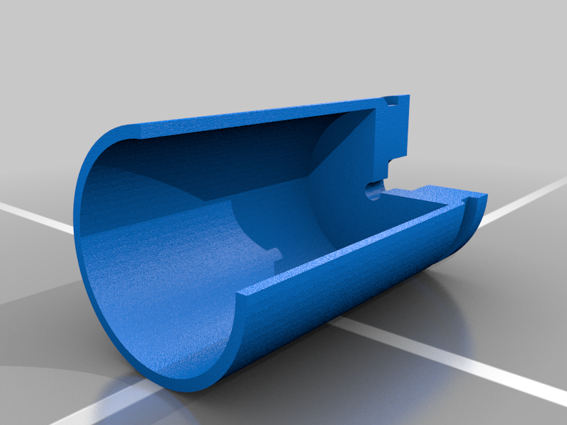 Free STL file Bullet Model Split View・3D printing template to download