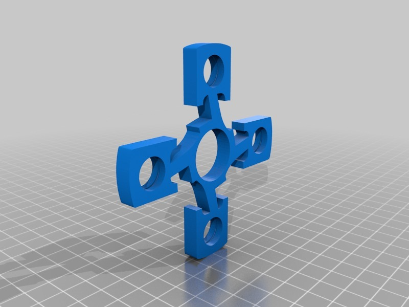 Free 3D file Four Pistons Fidget Spinner・3D printable object to ...