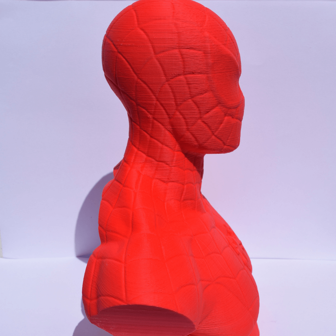 3D print File: Spiderman bust in STL digital format • made with ...