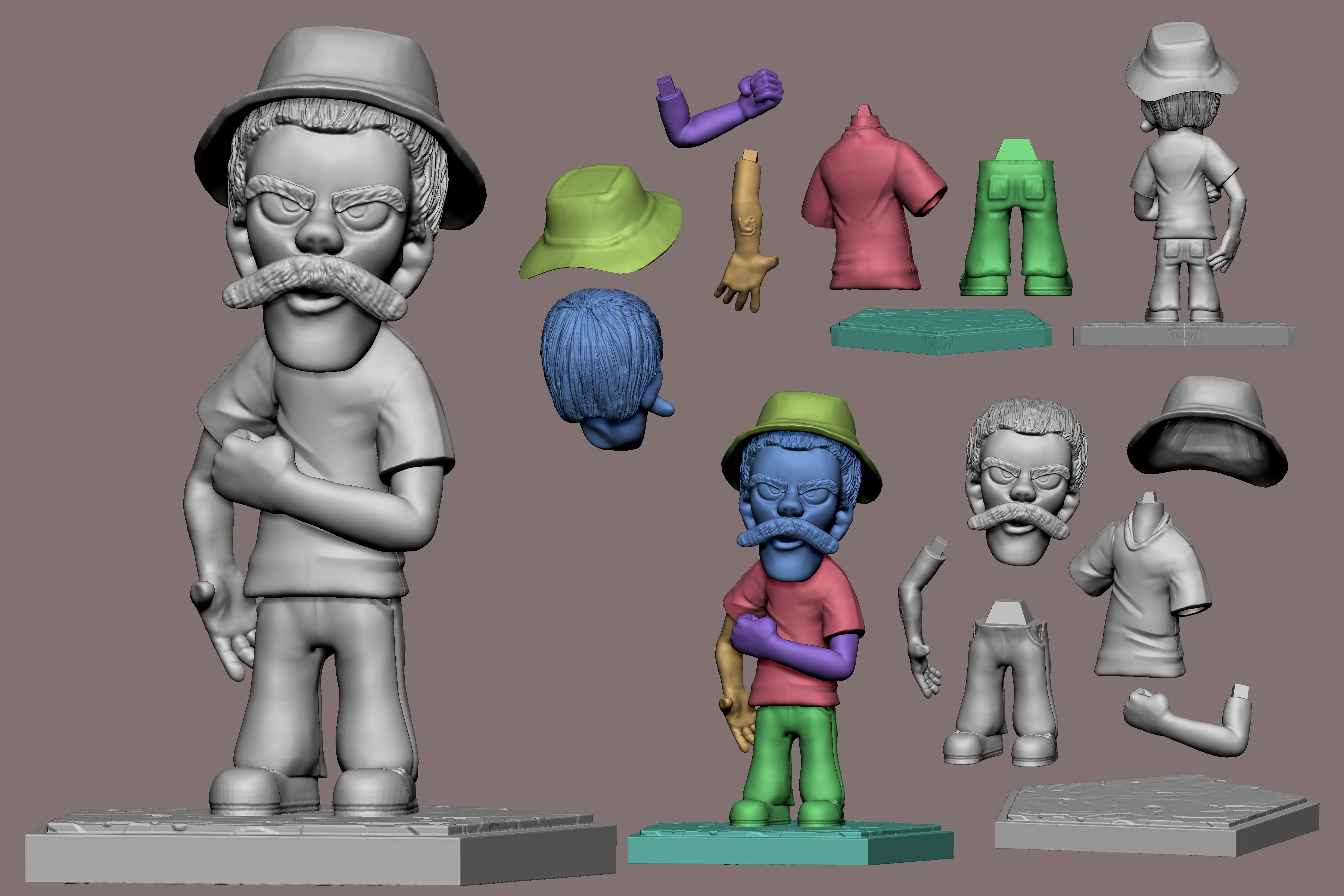 STL file Don Ramon Madruga 🎨・3D print object to download・Cults