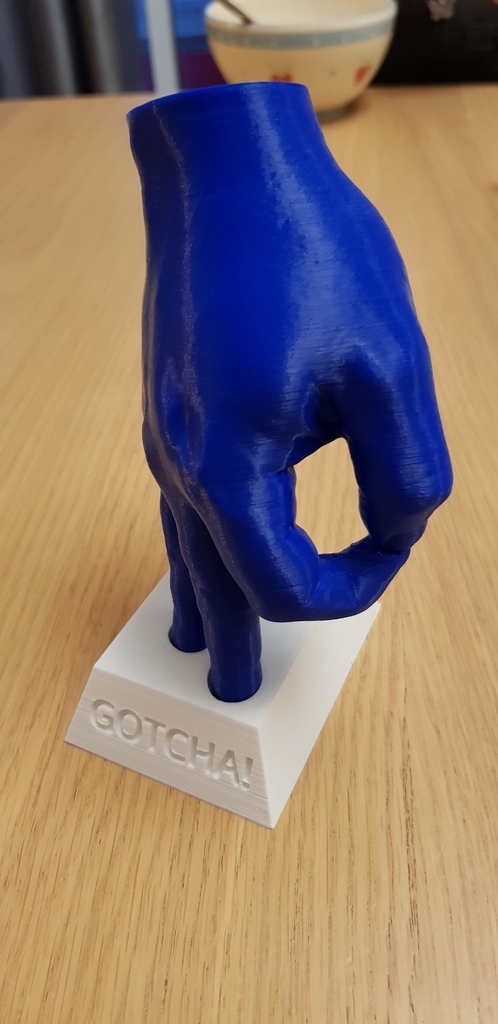 Free 3D file Hand Circle - Gotcha! ・3D printable model to download・Cults