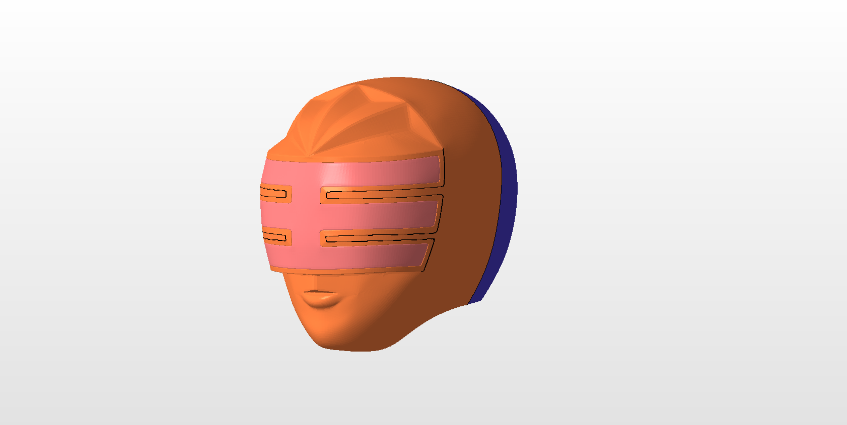 STL file power rangers zeo gold ranger helmet stl file for 3d printing ...