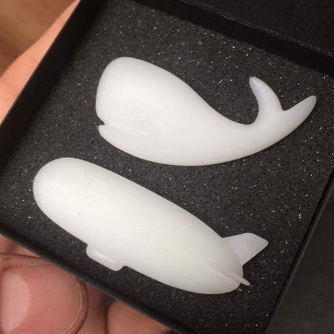 Whale Brooch