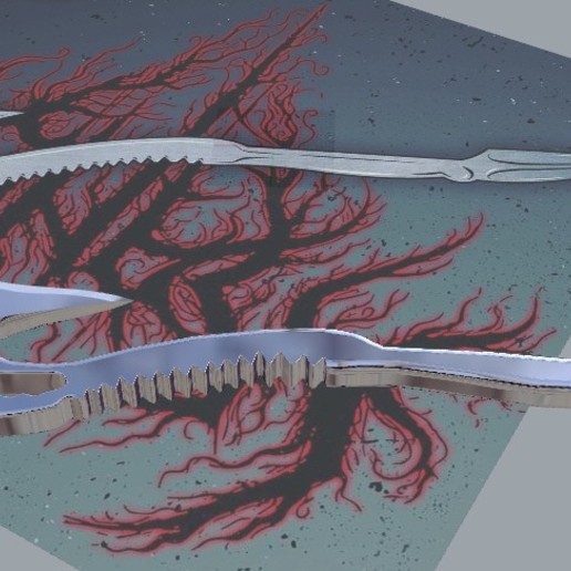 Download 3D printer templates The beast axe from Mandy movie ・ Cults