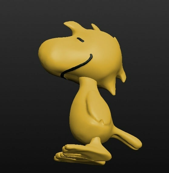 Free STL file peanut woodstock 🥜・3D printable model to download・Cults