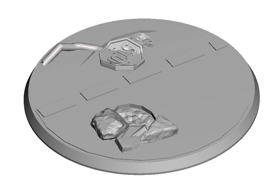 Fichier STL gratuit FWW 60mm base・Plan pour impression 3D à télécharger ...