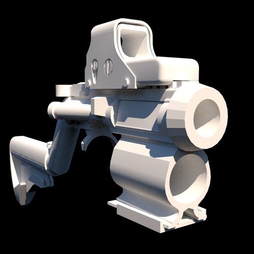 Download 3D printer templates GUN STOCK FOR PSVR AIM CONTROLLER M4