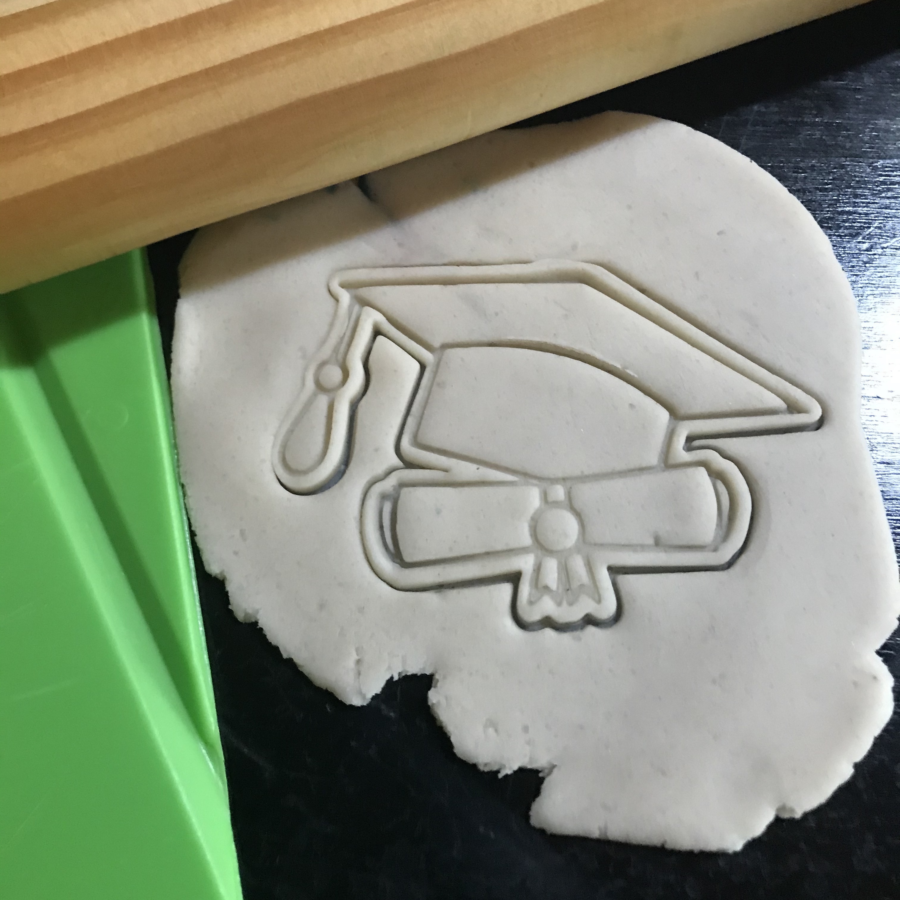 Download STL file Cookie Cutter Birrete Cap Graduated Graduation Cap