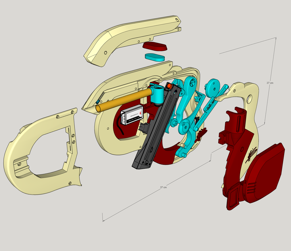 Free 3D file Tidaloop blaster, design by HotKoin 🎯・3D print design to ...