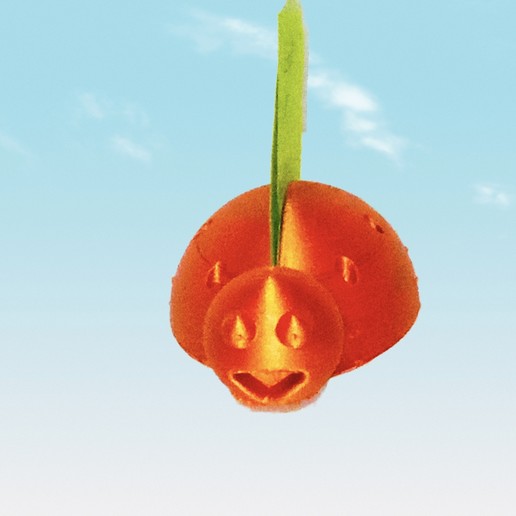 Download STL file Postit note or office key ring ladybug • 3D