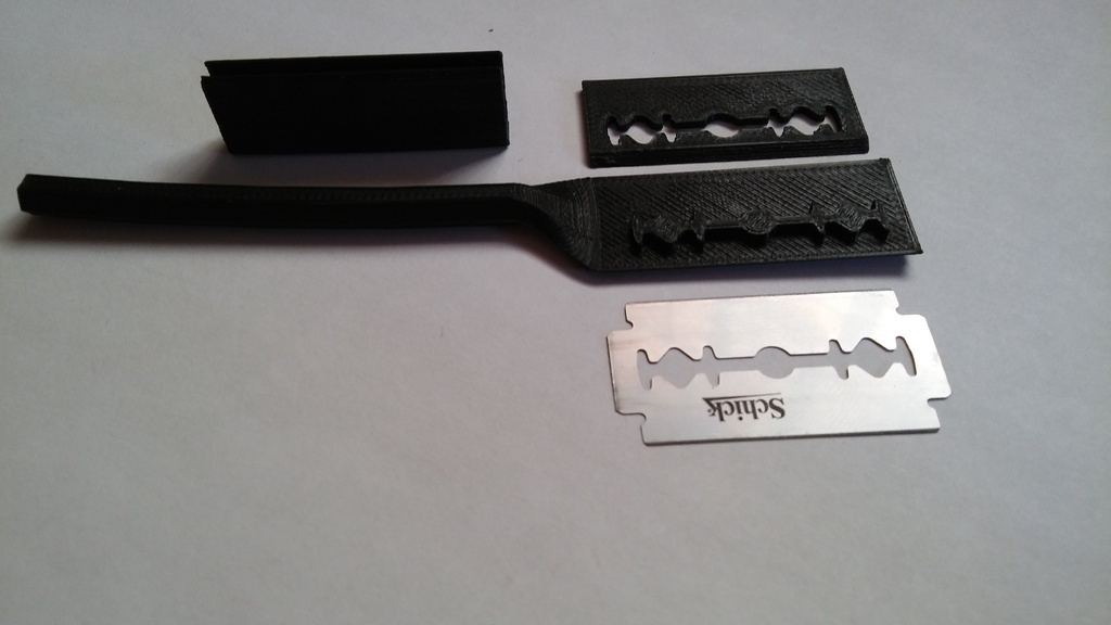 Free 3D file Double side razor handle 🪒・3D printing design to download ...