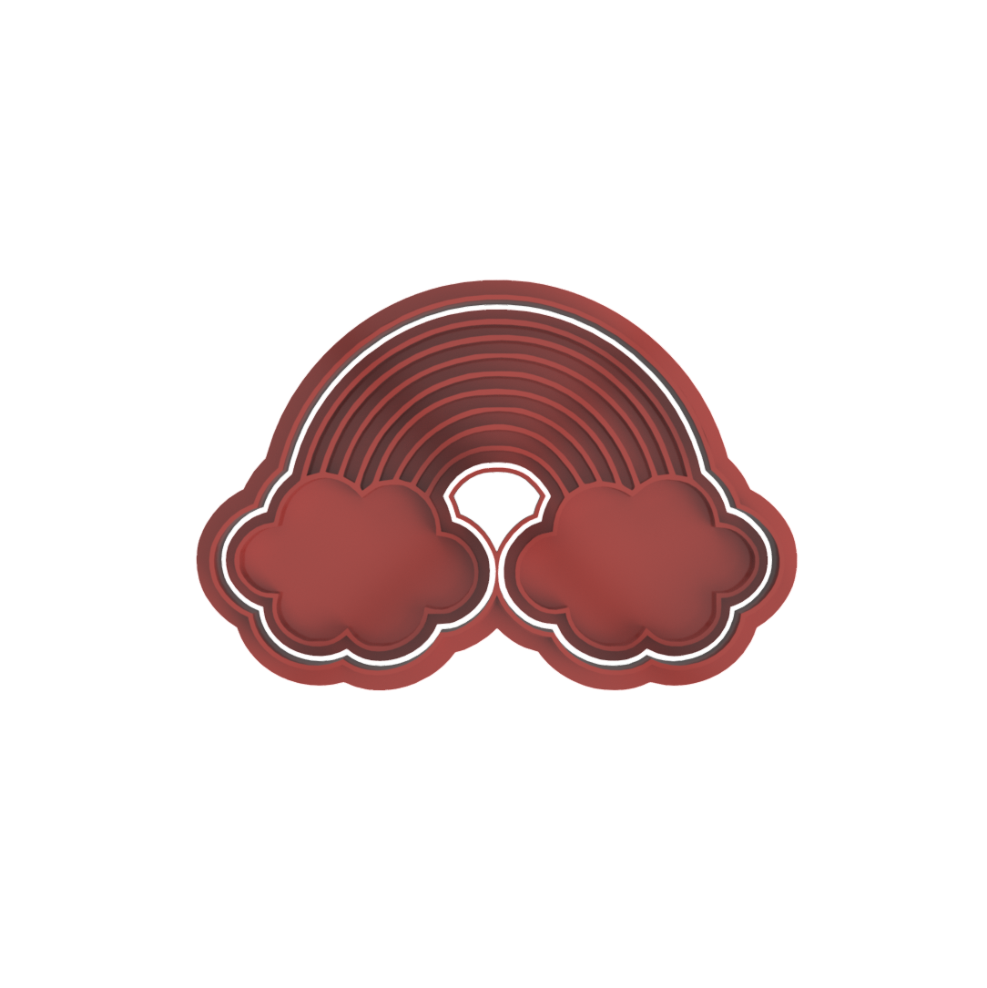 STL file Rainbow Cookie Cutter・3D printable design to download・Cults