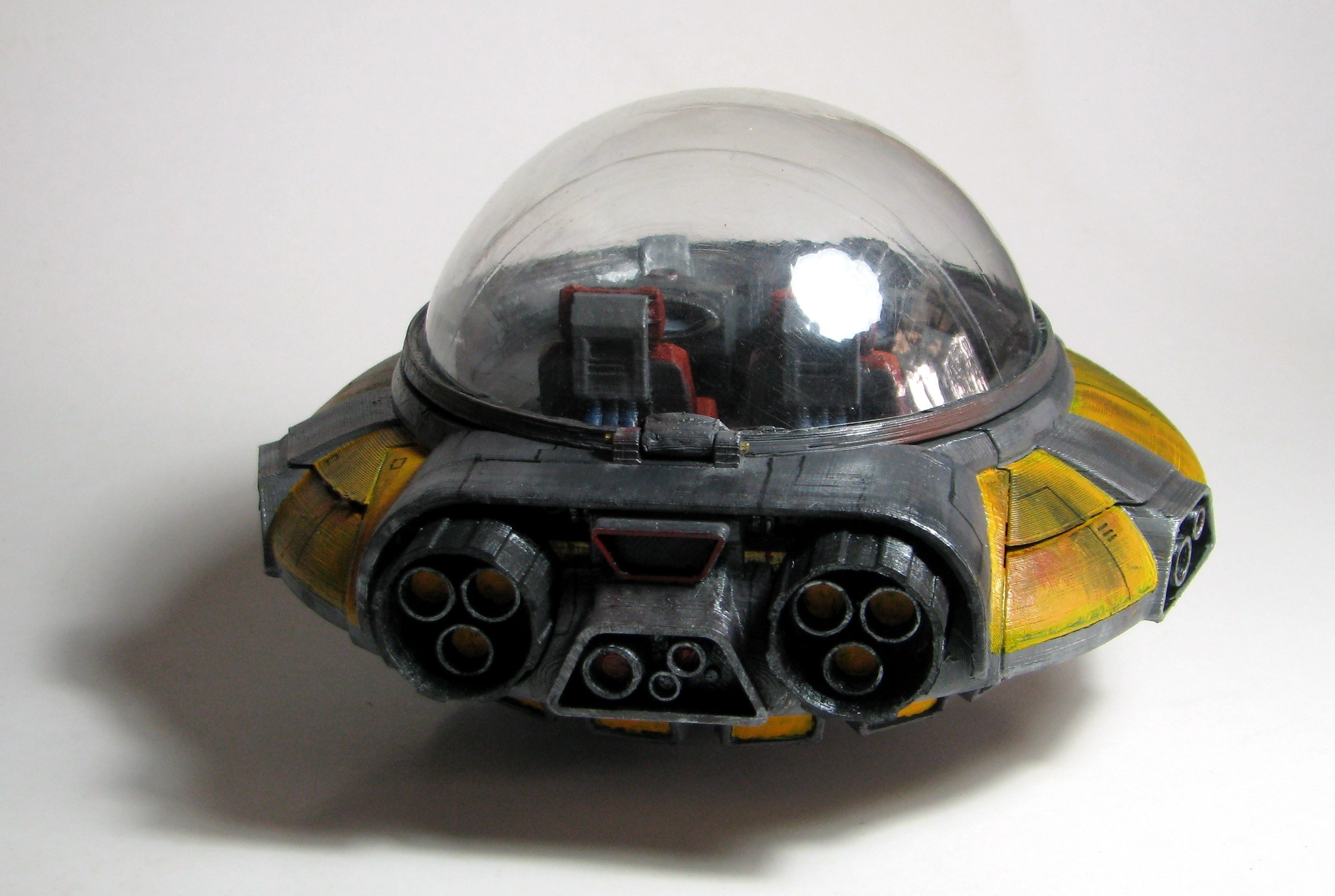 Free STL file Flying Saucer Just like the real ones 🚀・3D printing