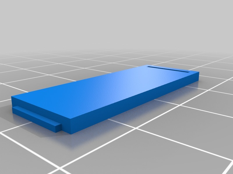 Free 3D file Action Camera Battery Cover 📷・3D printing idea to download