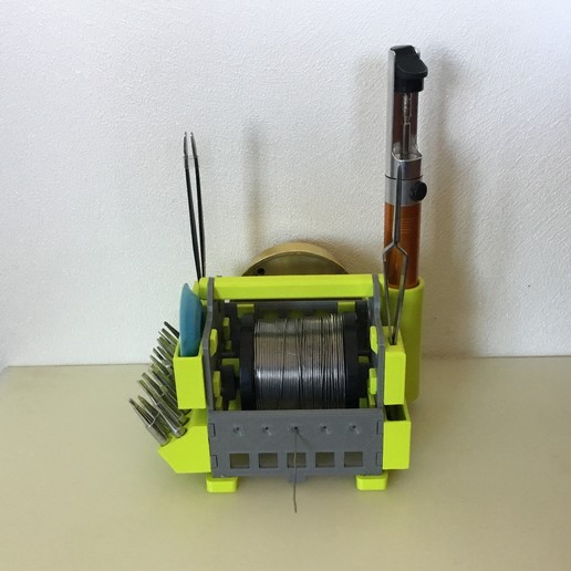 Download free 3D printer model SOLDER STORAGE RACK STATIONS ・ Cults