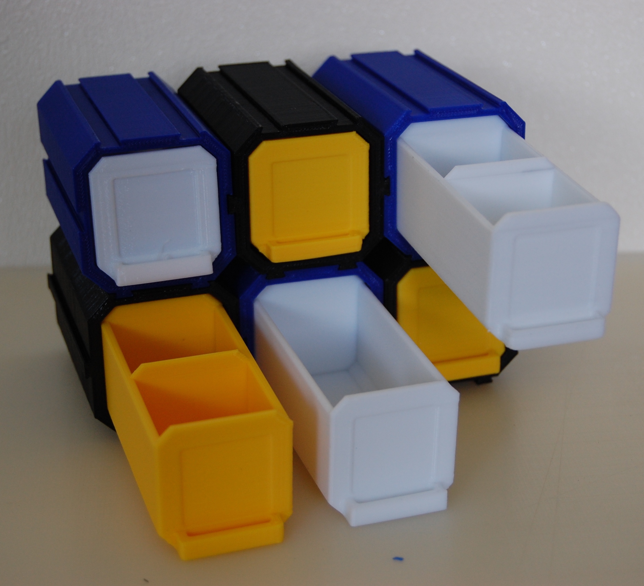 Free STL file Modular drawer storage (Med's Drawers) 🏢・Model to