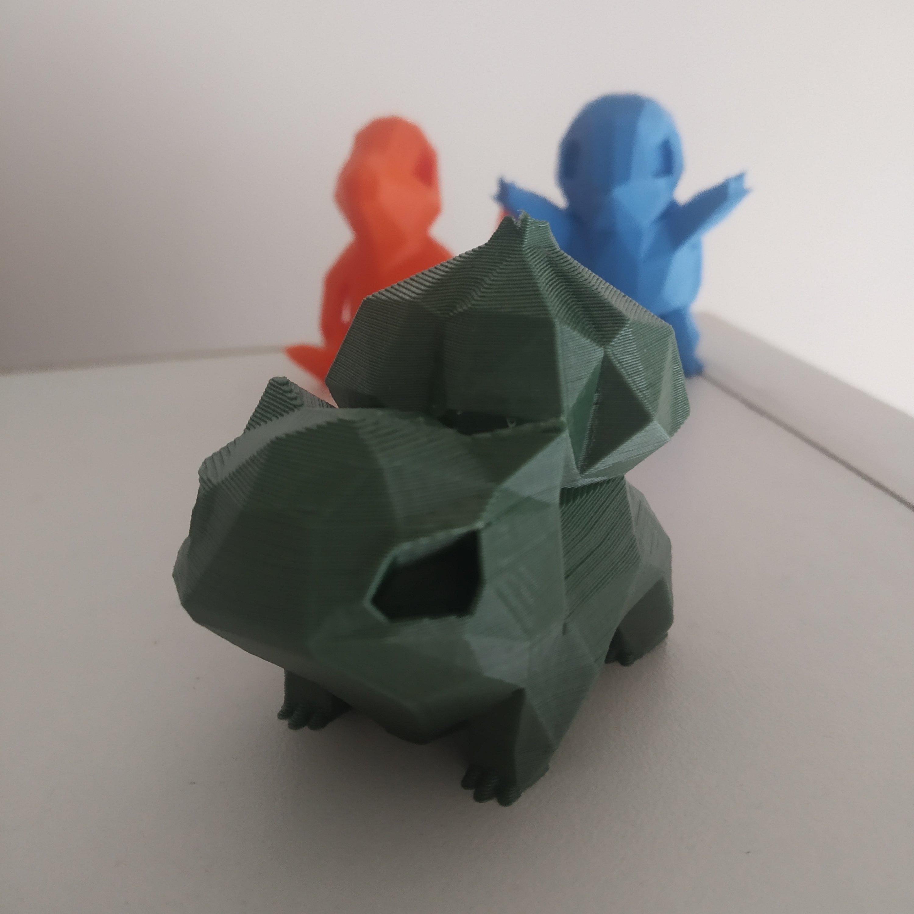 Fichier STL Bulbasaur Low Poly 🐉・Plan pour impression 3D à télécharger ...
