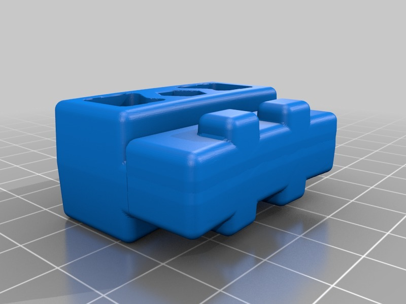 Free 3D file Rostock Max V3 Bed Support Risers for Wham Bam mounting on ...